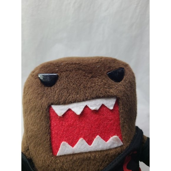 Domo Plush Ninja Black With Red Karate Jacket 10” - Picture 2 of 7